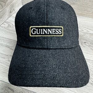 Guinness Adult Wool Blend Trucker cap hat Adult adjustable snapback